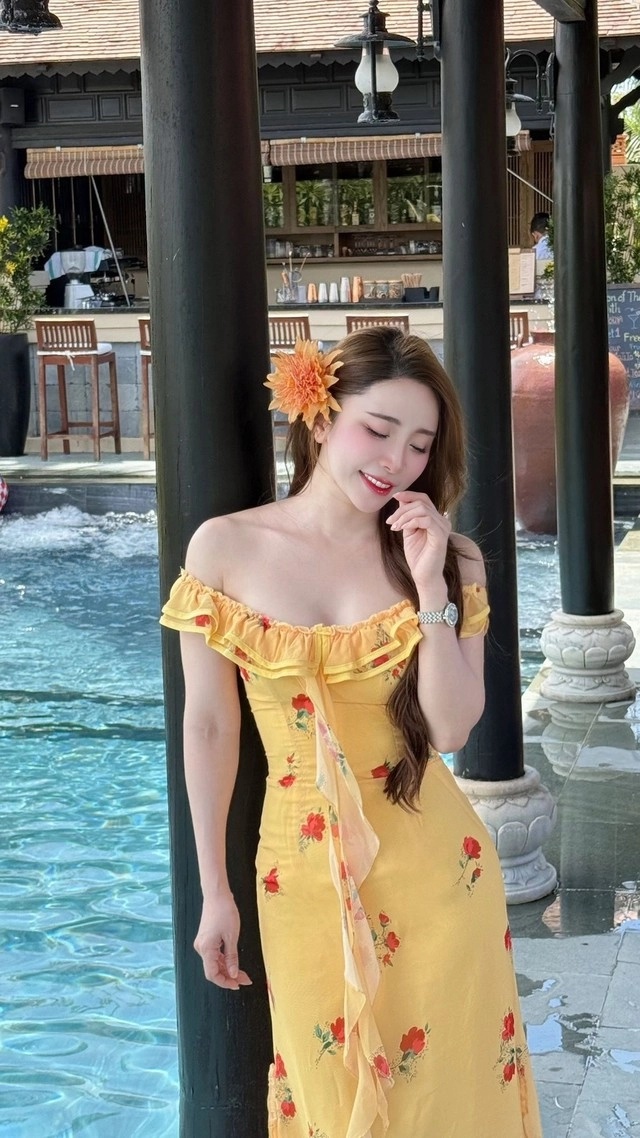 Quỳnh nga diện bikini nóng bỏng nhan sắc u40 gây ngỡ ngàng - 6