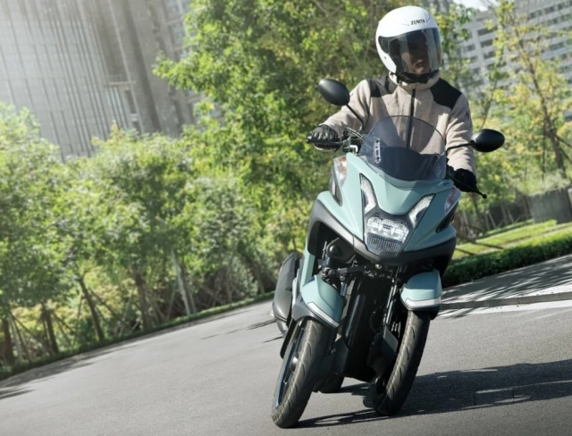 Ra mắt yamaha tricity 125 2025 kiểu dáng độc đáo công nghệ đầy mình lại còn thêm màu siêu cuốn - 1