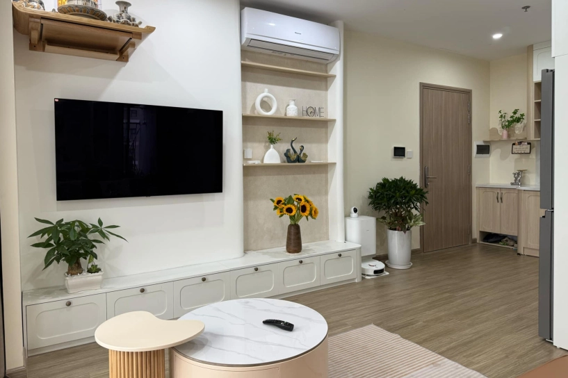 Rời nhà đất 4 tầng lên chung cư mẹ trẻ thanh hoá chi 23 tỷ đồng biến căn hộ 64m2 thành tổ ấm khiến ai nhìn cũng thích mắt - 2