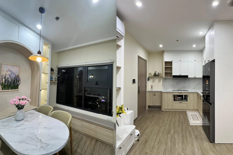 Rời nhà đất 4 tầng lên chung cư mẹ trẻ thanh hoá chi 23 tỷ đồng biến căn hộ 64m2 thành tổ ấm khiến ai nhìn cũng thích mắt - 5