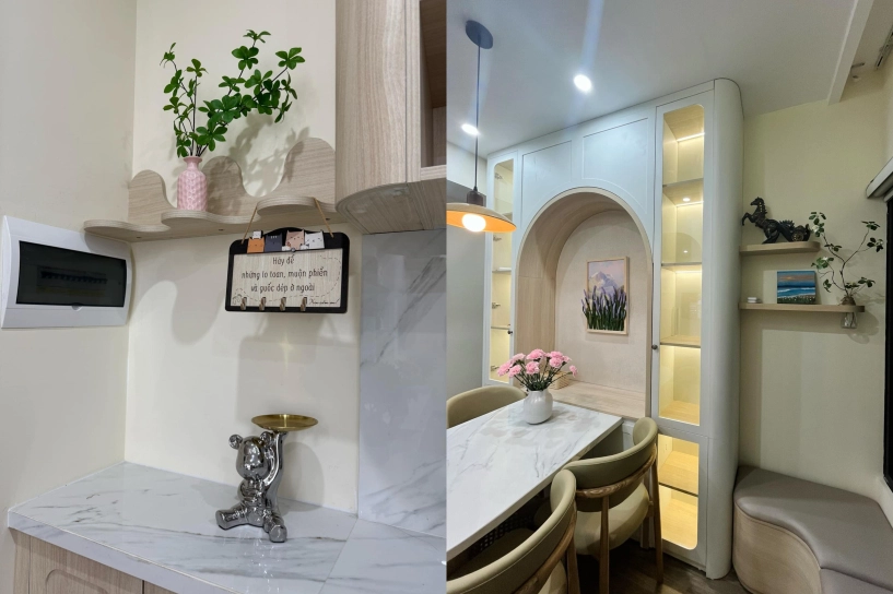 Rời nhà đất 4 tầng lên chung cư mẹ trẻ thanh hoá chi 23 tỷ đồng biến căn hộ 64m2 thành tổ ấm khiến ai nhìn cũng thích mắt - 6
