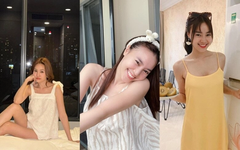 Showbiz việt có một mỹ nhân mặc đồ ở nhà gợi cảm chẳng kém khi diện bikini được mệnh danh nữ hoàng đồ ngủ - 9