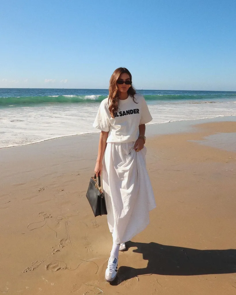Sở hữu chân váy trắng nhưng không biết phối với gì trong tủ đồ 5 outfit cứu nguy chuẩn xinh cứ diện là đẹp - 6