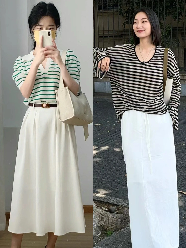 Sở hữu chân váy trắng nhưng không biết phối với gì trong tủ đồ 5 outfit cứu nguy chuẩn xinh cứ diện là đẹp - 11