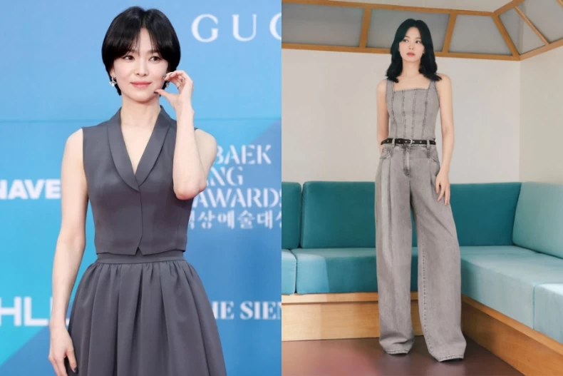 Song hye kyo ăn gian tuổi nhờ 5 màu trang phục cứ mặc lên là trẻ lại 10 tuổi hợp mọi tông da - 9