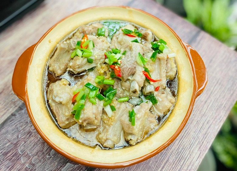 Sườn hấp rau củ mềm thơm ngon ngọt lại có chút lạ miệng ai ăn cũng thích - 7