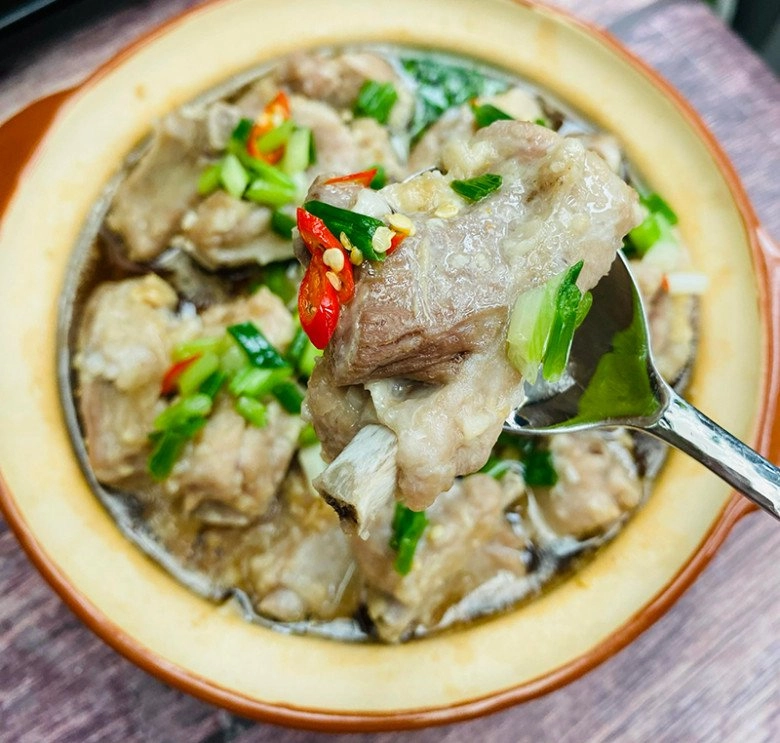 Sườn hấp rau củ mềm thơm ngon ngọt lại có chút lạ miệng ai ăn cũng thích - 8