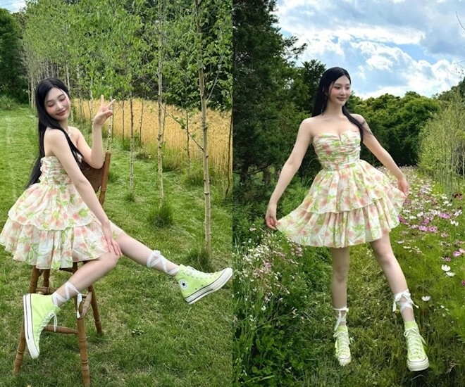 Tại sao gái hàn mặc đồ pastel xinh phát hờn còn bạn bị chê sến sẩm biết 5 chiêu này thì người thường cũng nổi bật - 1