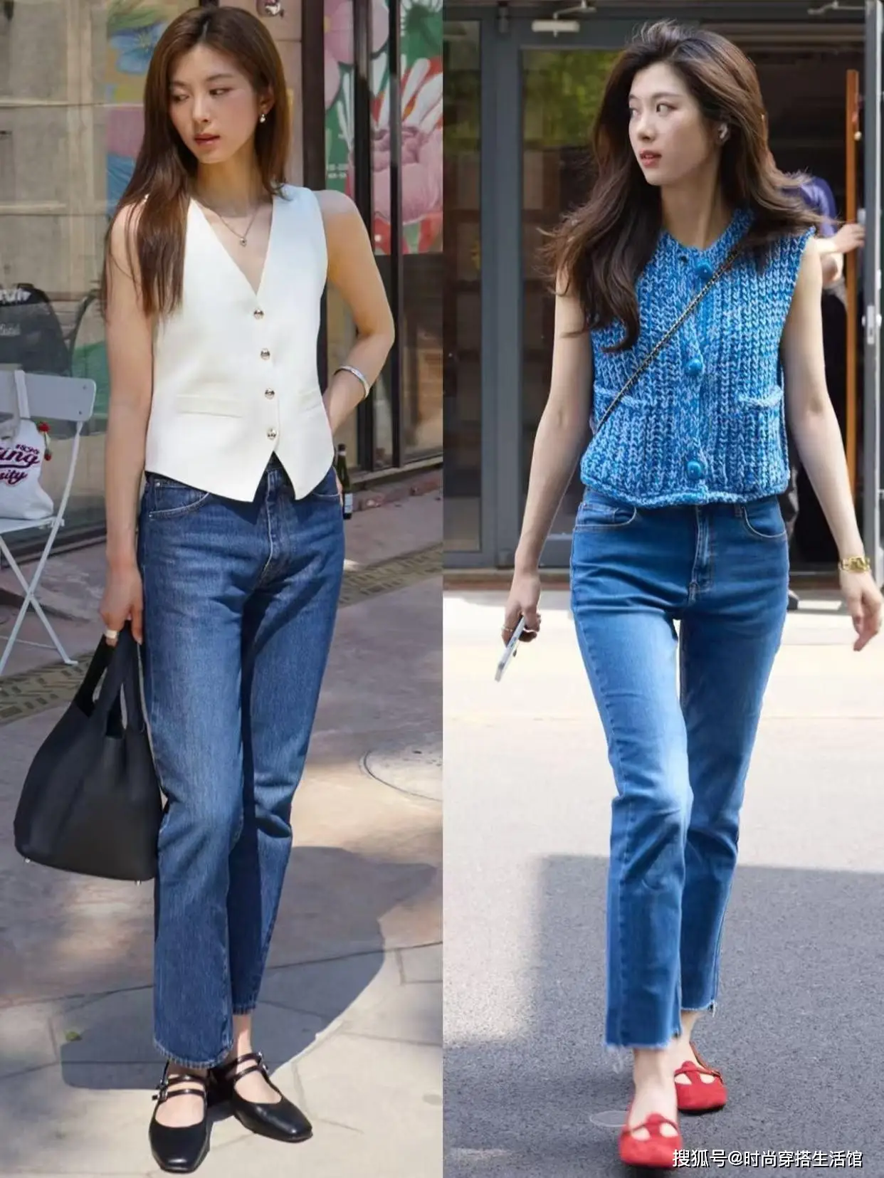 Tại sao giày thể thao giờ bị nhiều chị em xếp xó khi mặc với quần jeans gái thanh lịch mê 3 kiểu này hơn hẳn - 6