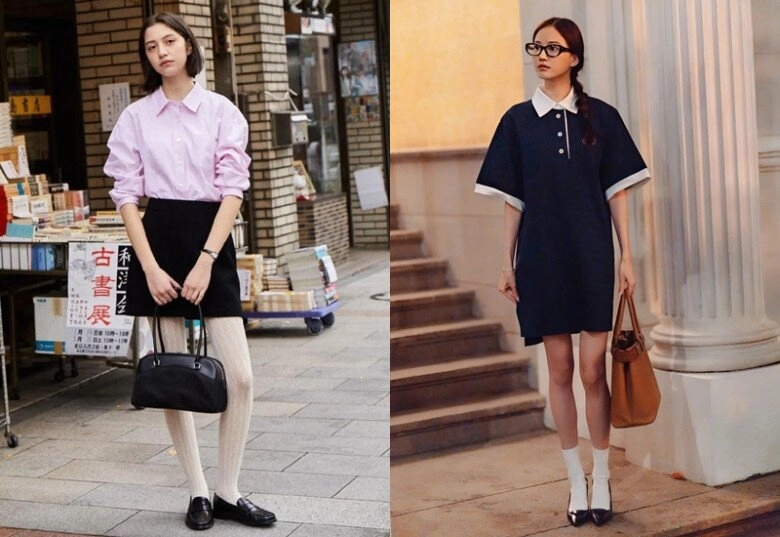Tại sao không nên mặc váy ngắn với giày búp bê 4 quy tắc kết hợp giày với váy đẹp miễn chê giúp chân dài miên man - 7