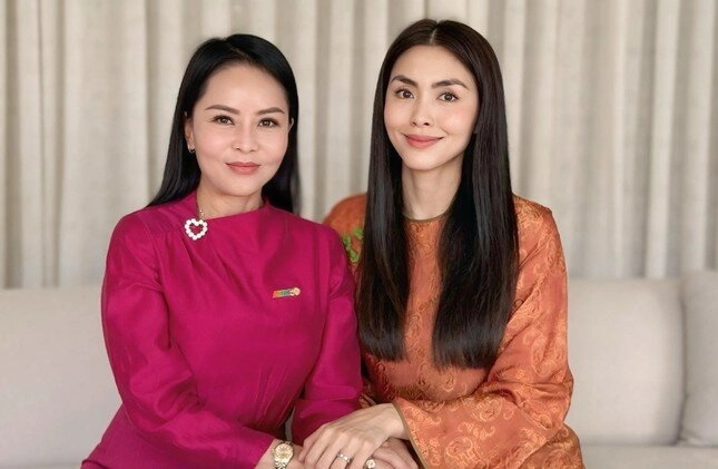 Tăng thanh hà liên tục xuất hiện nền nã với áo dài sánh đôi đẹp tuyệt đối bên ông xã louis nguyễn - 5