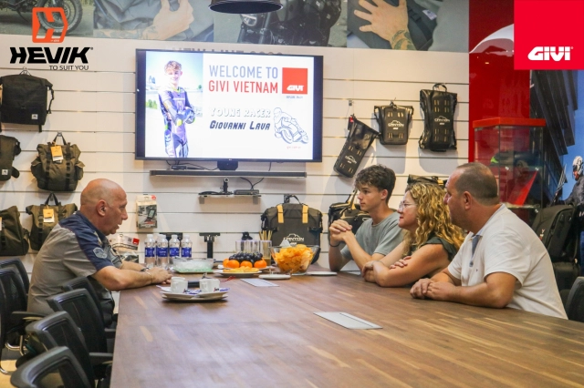 Tay đua trẻ giuvi 54 thăm nhà máy givi việt nam - 2