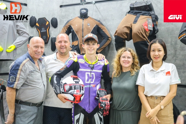 Tay đua trẻ giuvi 54 thăm nhà máy givi việt nam - 3
