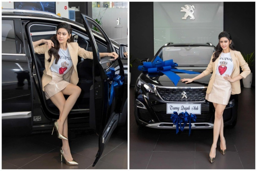 Thời trang đi nhận xế hộp tiền tỷ của dàn mỹ nhân việt - 5