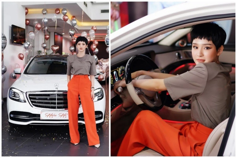 Thời trang đi nhận xế hộp tiền tỷ của dàn mỹ nhân việt - 6
