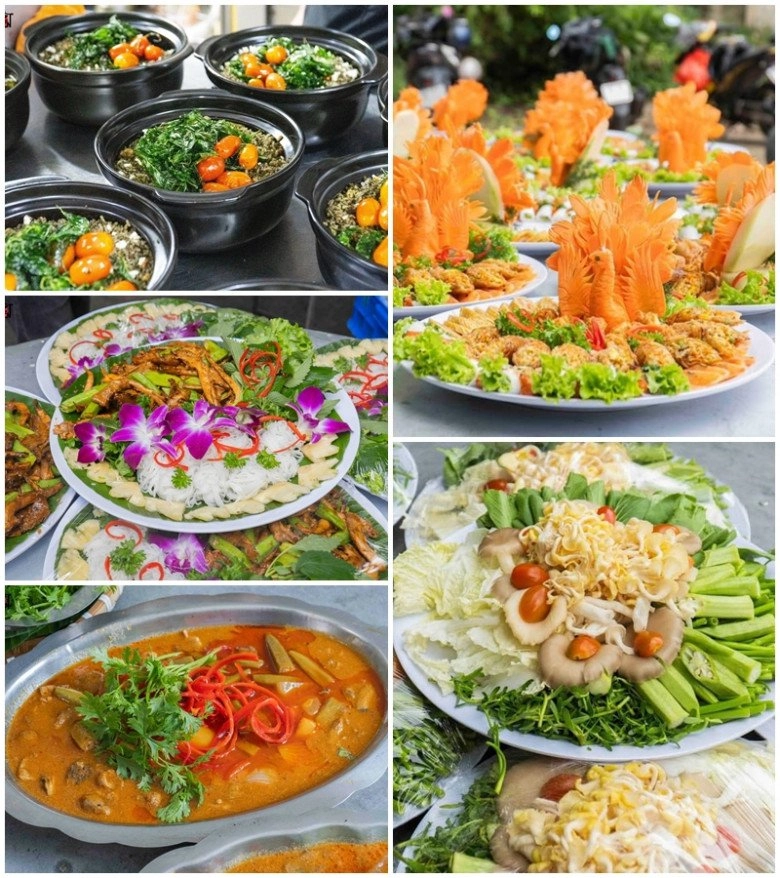 Tiệc cưới chay đãi 300 khách ở bình dương nhìn món ăn mà người mê đồ mặn cũng phải thèm - 2
