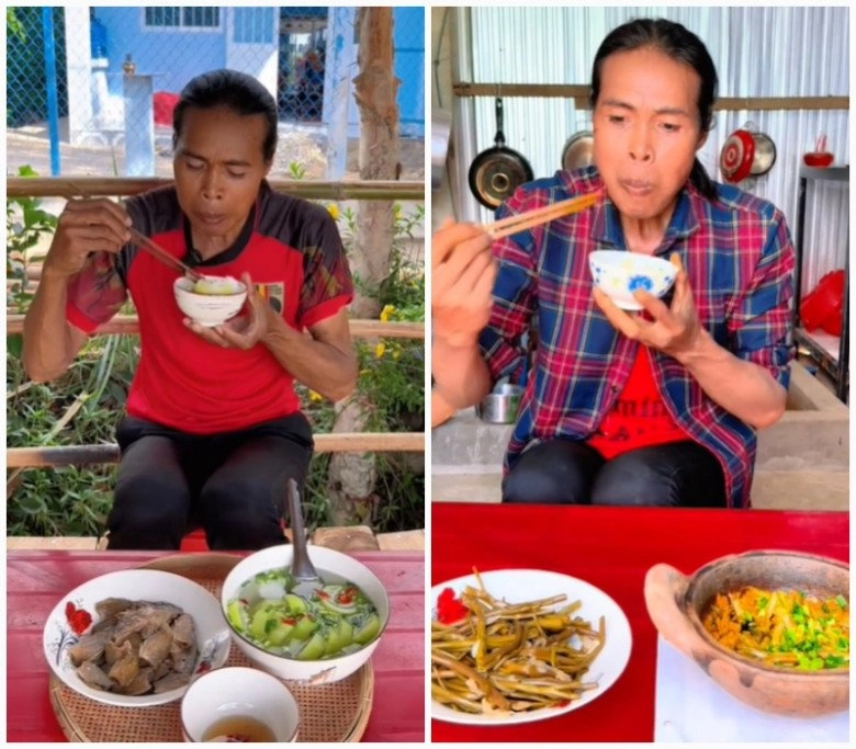Tiktoker mộng kha người nấu ăn dịu dàng nhất mạng xã hội nhìn như sợ đồ ăn bị đau - 3