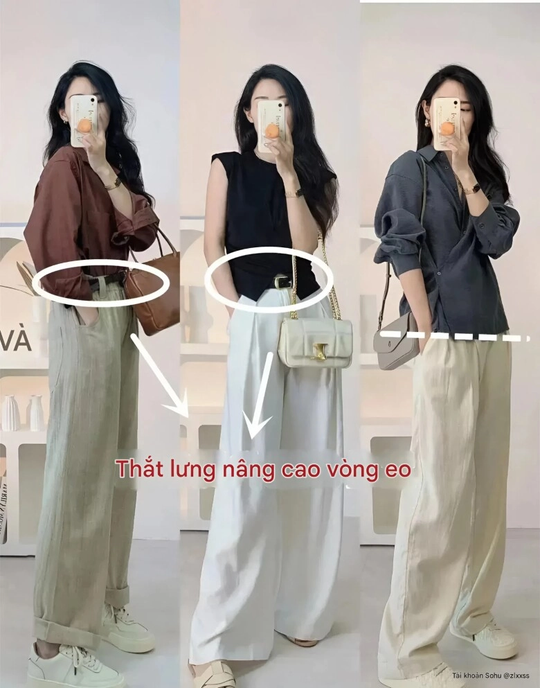 Tôi mặc quần ống rộng 5 năm và đây là 3 chiêu hack dáng khiến ai gặp cũng hỏi xin bí quyết - 4