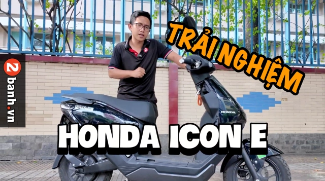 Trải nghiệm xe điện honda icon e có thực sự phù hợp với các bạn học sinh - sinh viên - 1