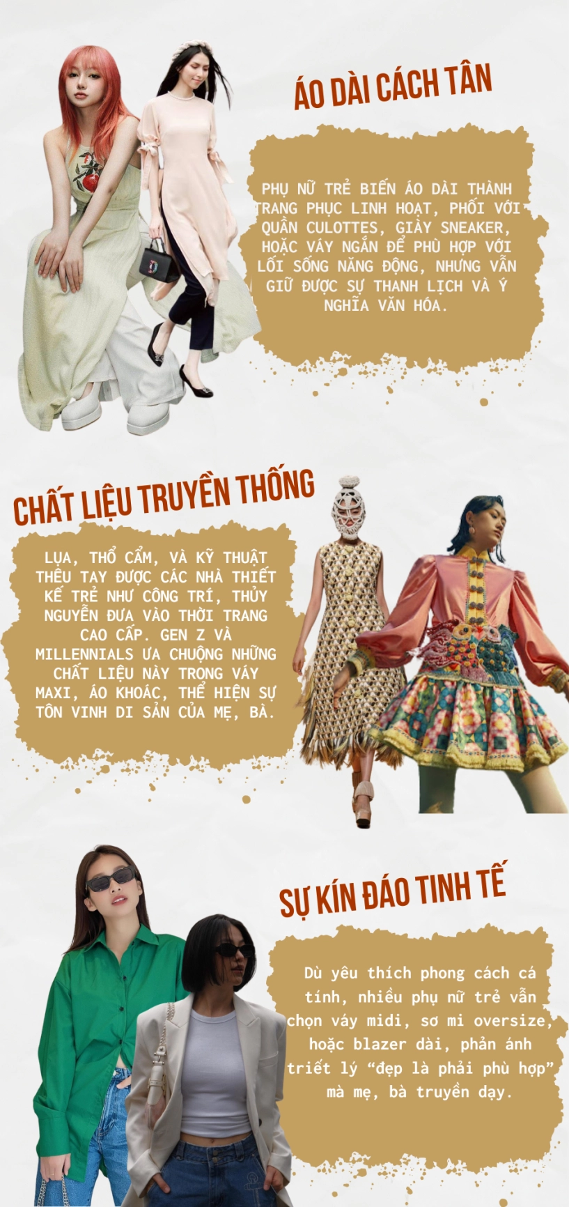 Trang phục của mẹ cá tính của con thời trang việt trong dòng chảy thế hệ - 6