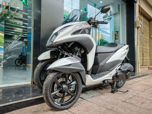 Tricity 155 đã về việt nam xe có 3 bánh nhưng lại dùng bằng lái 2 bánh bạn tin không - 4