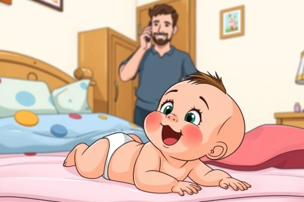 Trong 10 giây chỉ người tinh tế mới nhận ra lỗi sai của người bố khi chăm con sơ sinh ở bức hình - 1