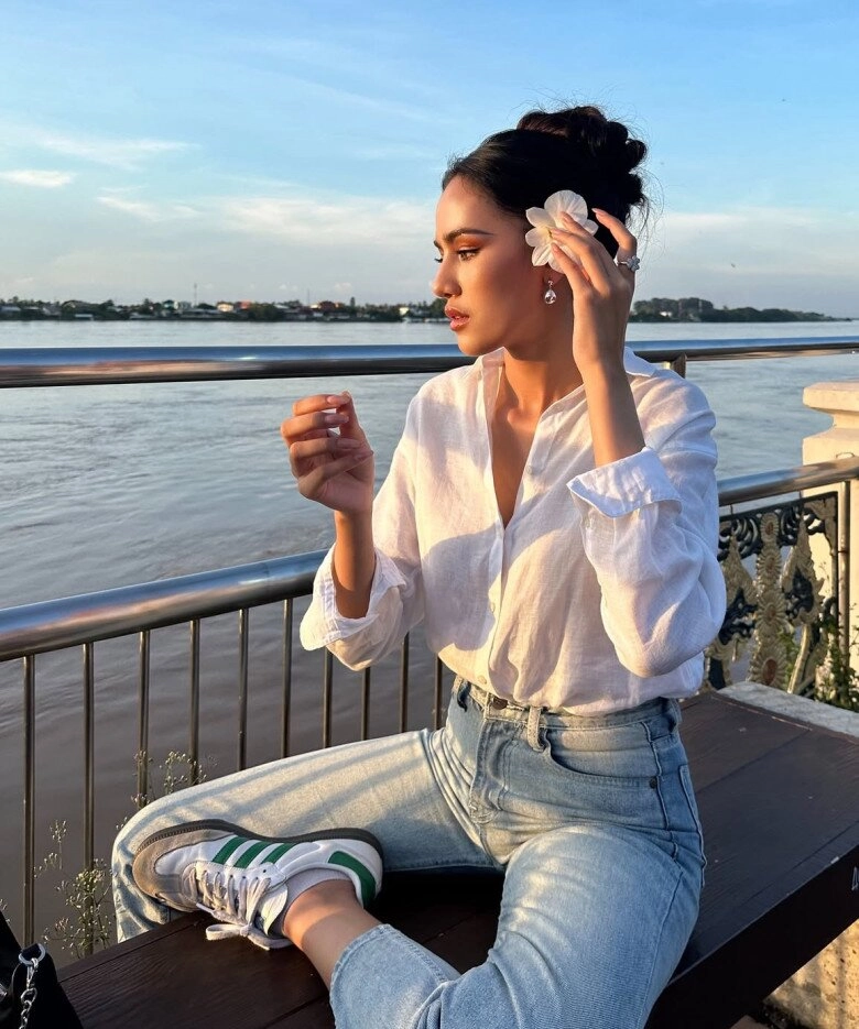 Tủ đồ mùa hè học từ opal - tân hoa hậu thế giới 2025 đơn giản nhưng không nhạt khoe trọn được body gợi cảm - 8