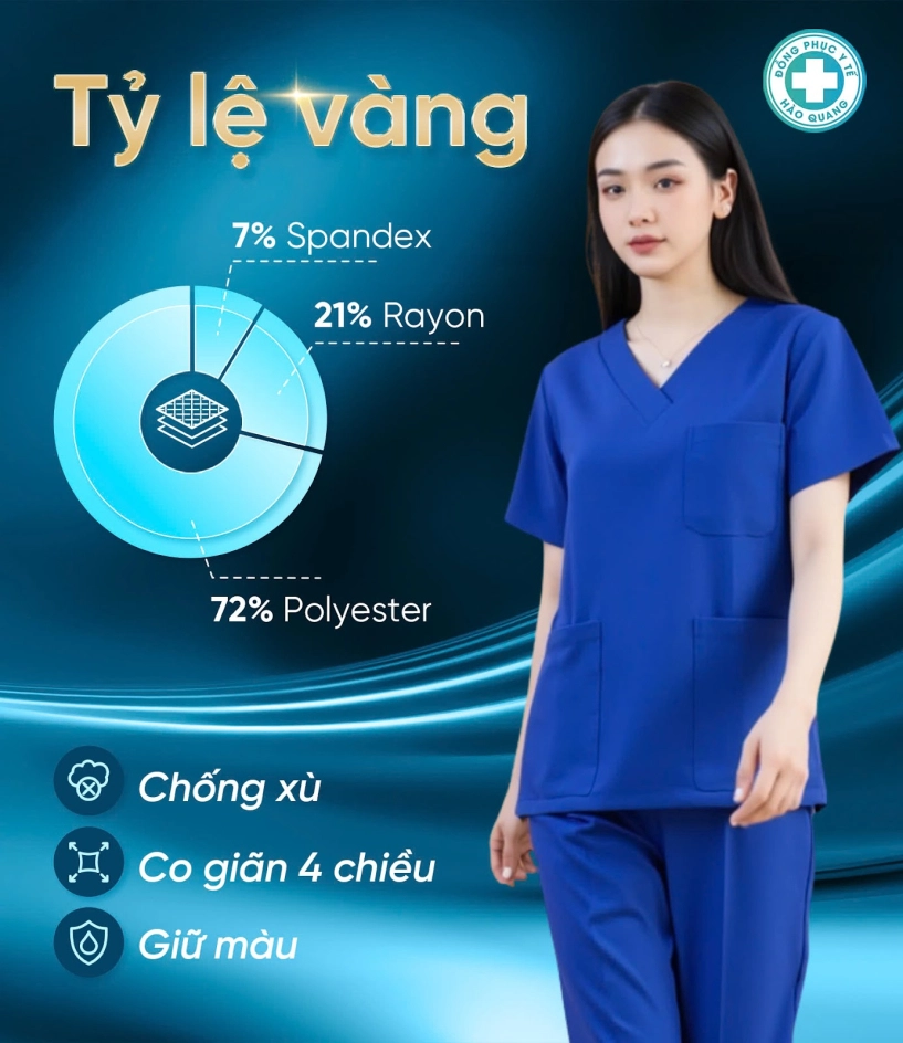 Váy vóc mặc lúc đi chơi còn đi làm thì phải có scrub fionx xịn chỉn chu và đúng gu chị em ngành y tế spa - 2