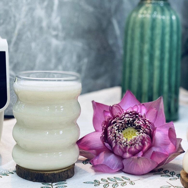 Vét tủ lạnh còn ít cốm nhanh tay làm ngay sữa hạt thơm ngon bổ dưỡng tốt cho sức khỏe - 7