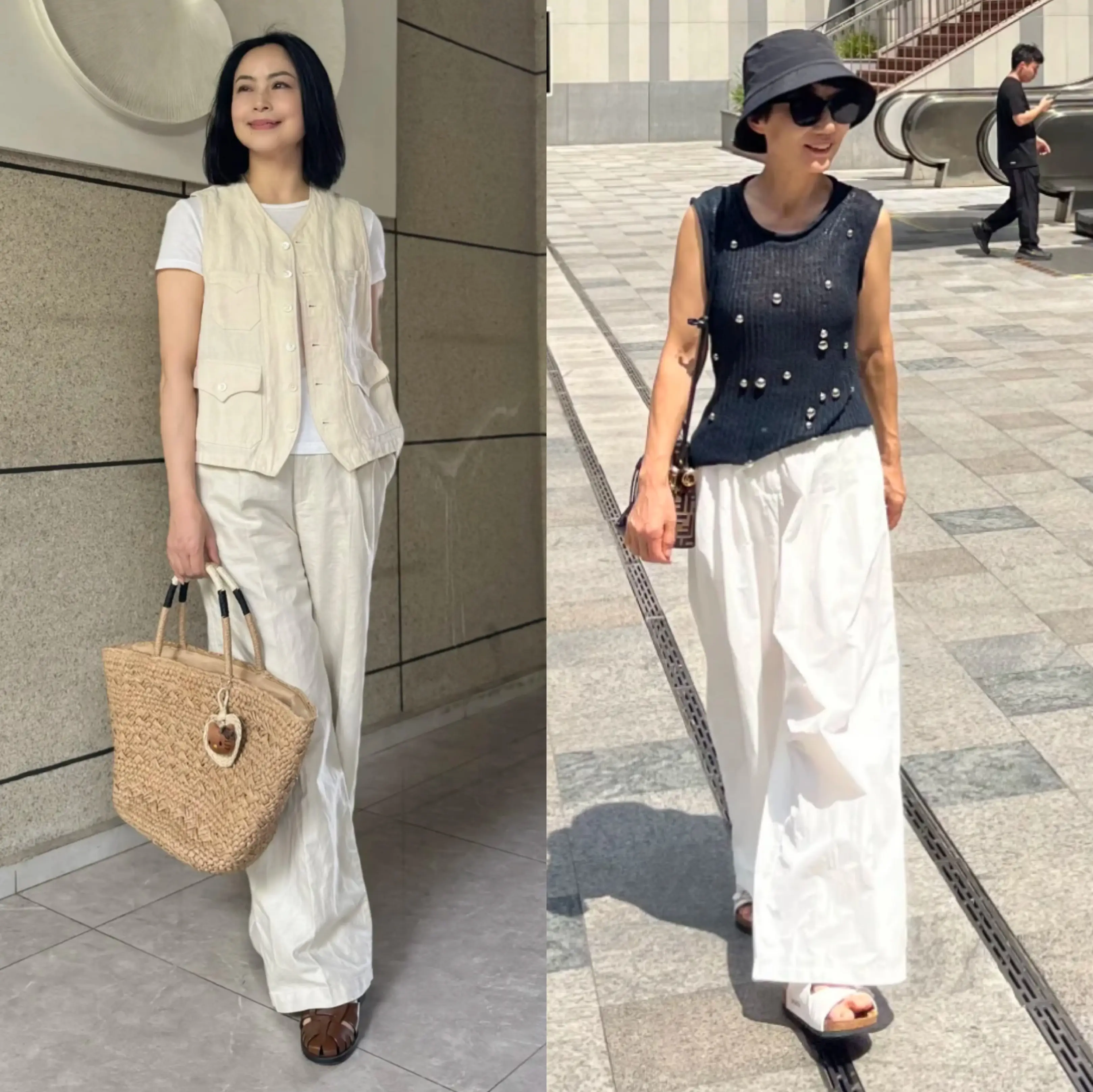 Vì sao phụ nữ 30 nhất định phải có 1 chiếc quần trắng 3 nên 3 không khi diện quần trắng để không bị phản chủ - 5