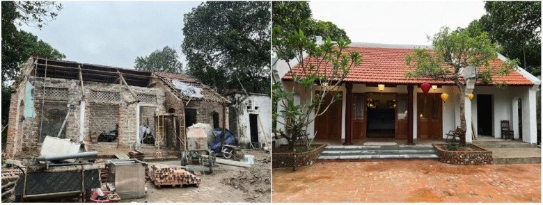 Vợ chồng hà nội cải tạo nhà cũ 40 năm thành nơi thờ tự dạy con nhớ về cội nguồn - 3