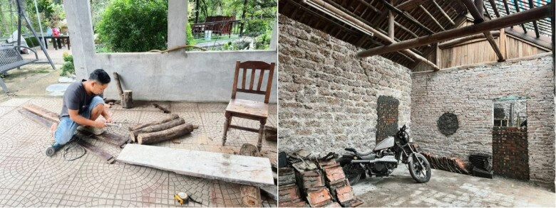 Vợ chồng hà nội cải tạo nhà cũ 40 năm thành nơi thờ tự dạy con nhớ về cội nguồn - 4