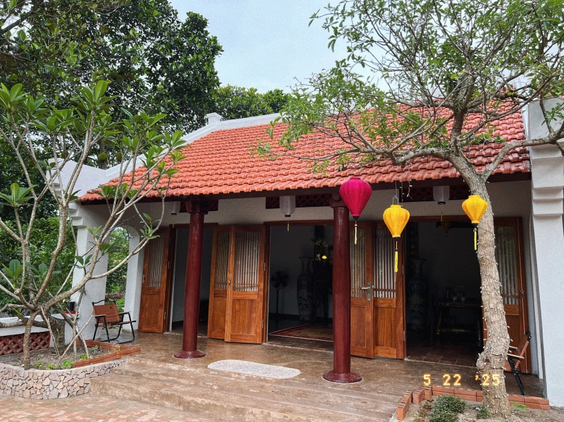Vợ chồng hà nội cải tạo nhà cũ 40 năm thành nơi thờ tự dạy con nhớ về cội nguồn - 6