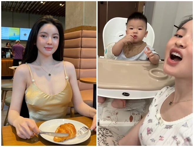 Vợ đại gia của quang hải đăng clip mặc đồ bộ ngồi xổm dạy con 11 tháng cô giáo mầm non chuyên nghiệp vào nhận xét thẳng thắn - 8