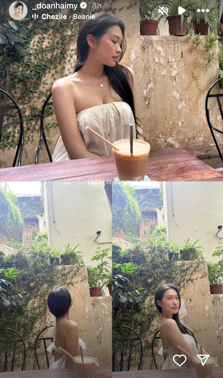 Vợ đoàn văn hậu lên cân gu thời trang ngày càng quyến rũ - 1