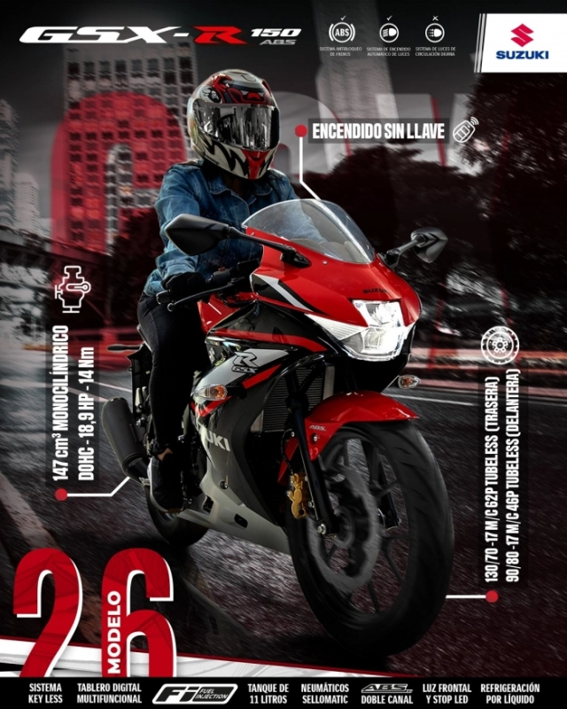vua lì đòn suzuki gsx-r150 ra mắt phiên bản modelo 2026 với giao diện mới cực cuốn - 2