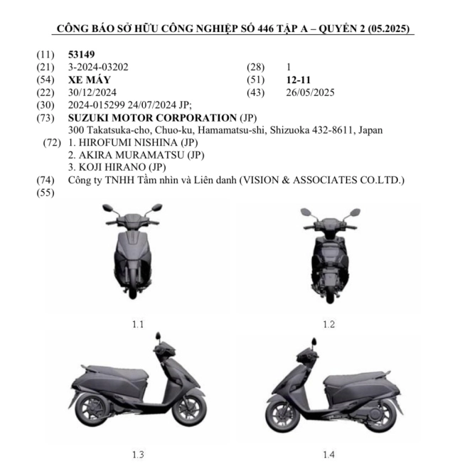 Xe máy điện suzuki e-address đã được đăng ký tại việt nam - có khi sắp về thật rồi anh em ơi - 3