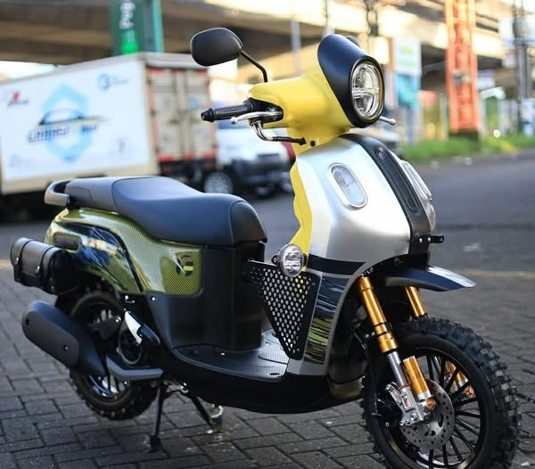 Yamaha fazzio 125 độ off road khi phong cách đường đất lên ngôi - 2