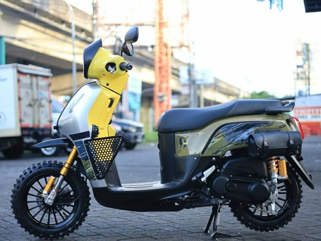 Yamaha fazzio 125 độ off road khi phong cách đường đất lên ngôi - 3
