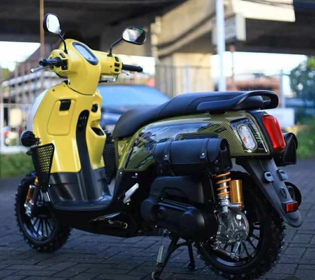 Yamaha fazzio 125 độ off road khi phong cách đường đất lên ngôi - 4
