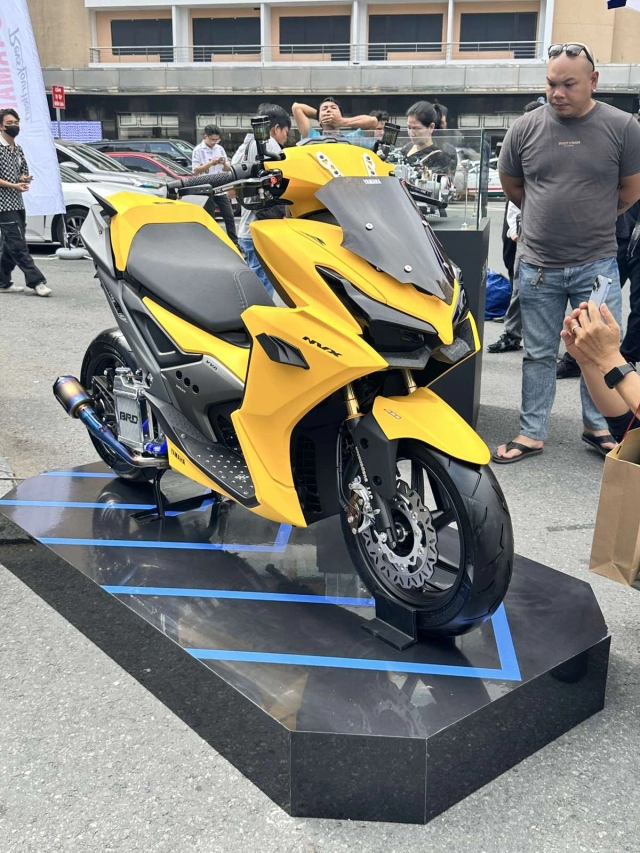 Yamaha nvx 155 all new độ phong cách sport touring quá đẹp khiến dân chơi không thể làm ngơ - 1