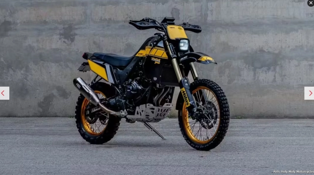 Yamaha tenere 700 giờ đây được biến hình như một chiếc enduro cổ điển với 5 màu - 3