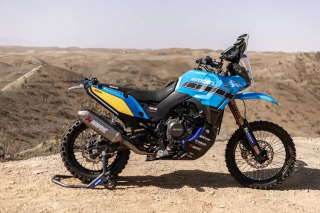 Yamaha tenere rally gytr - chiến binh sa mạc sẵn sàng bùng nổ tại carta rallye 2025 - 2