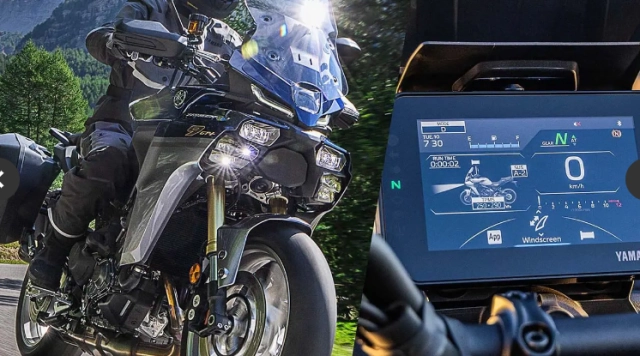 Yamaha tracer 9 gt y-amt 2025 bước đột phá mới cho dòng xe crossover touring cao cấp - 2