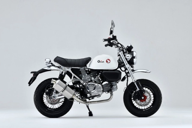 Yên g-craft mới cho honda monkey 125 nón đồ chơi nhỏ cải thiện lớn cho người mê xe mini - 1