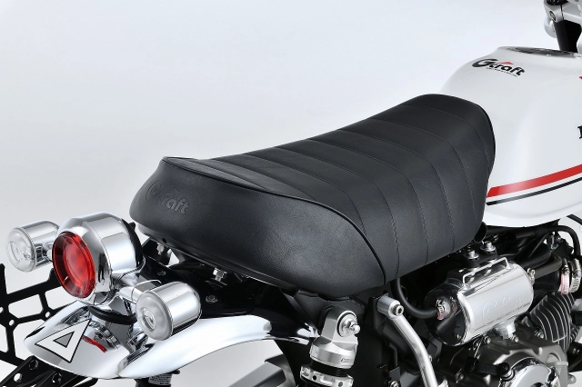 Yên g-craft mới cho honda monkey 125 nón đồ chơi nhỏ cải thiện lớn cho người mê xe mini - 3