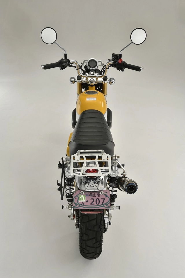 Yên g-craft mới cho honda monkey 125 nón đồ chơi nhỏ cải thiện lớn cho người mê xe mini - 4