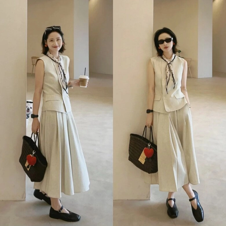 10 outfit đơn giản cho nàng 30 muốn học theo phong cách giàu ngầm từ loạt trang phục chị em nào cũng có - 12