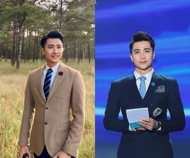 2 nam mc vtv có học vị tiến sĩ người được mệnh danh là thầy giáo hot boy người hạnh phúc bên vợ thạc sĩ - 1