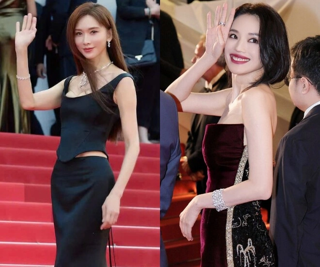 2 tượng đài nhan sắc màn ảnh hoa ngữ hội ngộ tại lhp cannes tuổi ngấp nghé 50 vẫn đẹp không thua 10 năm trước - 1